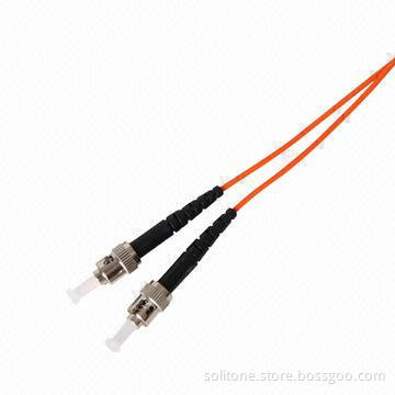 ST Fiber-optic Patch Cords, Multi-mode, Duplex, ST/PC-SC/PC Standard Housing